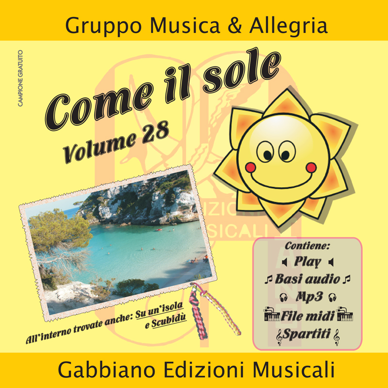 GBN128CD/C - COME IL SOLE - Volume 28